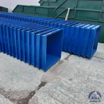 Контейнер металлический для мусора объём 1,1 м³ (евроформа)  купить в Петропавловск-Камчатском